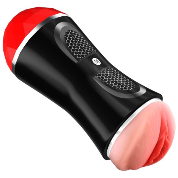 1 VIP01 Double head Male Masturbator Airplane Cup - 3D Realistic Pocket Pussy Stroker