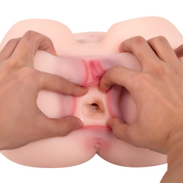 VIP45 Luxury Realistic Big Butt Airplane Cup – Premium TPE Plump Ass Male Masturbator