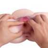 VIP44 High-Quality Realistic Big Butt Vagina Masturbator - Premium Silicone Ass Airplane Cup