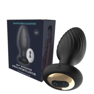 VIP14 Vibrating Anal Plug - 360° Remote Control Prostate Massager-Swinging Motion
