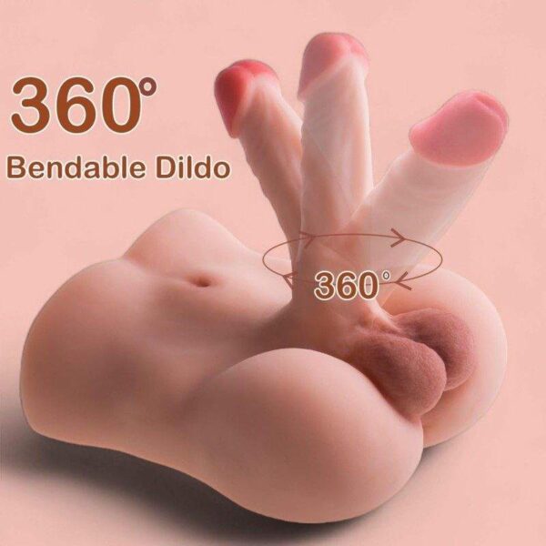 KY42 Lifelike Male Masturbator Torso -lifelike Soft Ass, Detailed Penis & Testicles