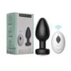 VIP13 Remote Control Vibrating Anal Plug - 10-Frequency Wireless Butt Plug