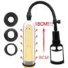 VIP20 Penis Pump Vacuum Enlarger - Male Penis Enlargement & Stretching Device