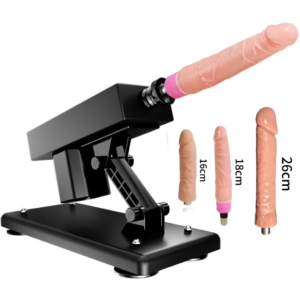 VIP53 Female Masturbator - Extendable Realistic Penis Sex Toy with Powerful Vibration