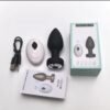 VIP13 Remote Control Vibrating Anal Plug - 10-Frequency Wireless Butt Plug