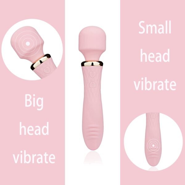 VIP09  Vibrator - Powerful Handheld Massager with 10 Vibration Modes, Waterproof