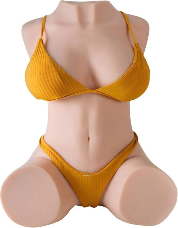 KY17 Ultra-Realistic Half-Body Torso Sex Doll – Bouncy Soft Tits, Lifelike Vaginal Stroker