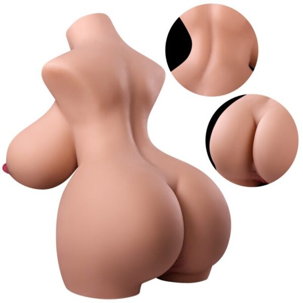 KY19 Premium Curvy Realistic Half-Body Torso Sex Doll –  & Ultra-Realistic Vaginal