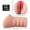 KY12 Ultra-Realistic Vagina Masturbator - 3D Textured Pocket Pussy Stroker