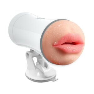 VIP04 Automatic Oral Sex Male Masturbator - Realistic Blowjob Vibrating